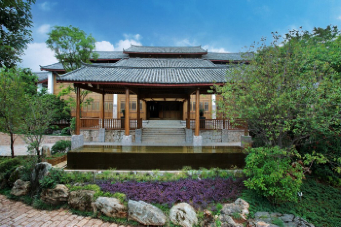 PK architectural temple