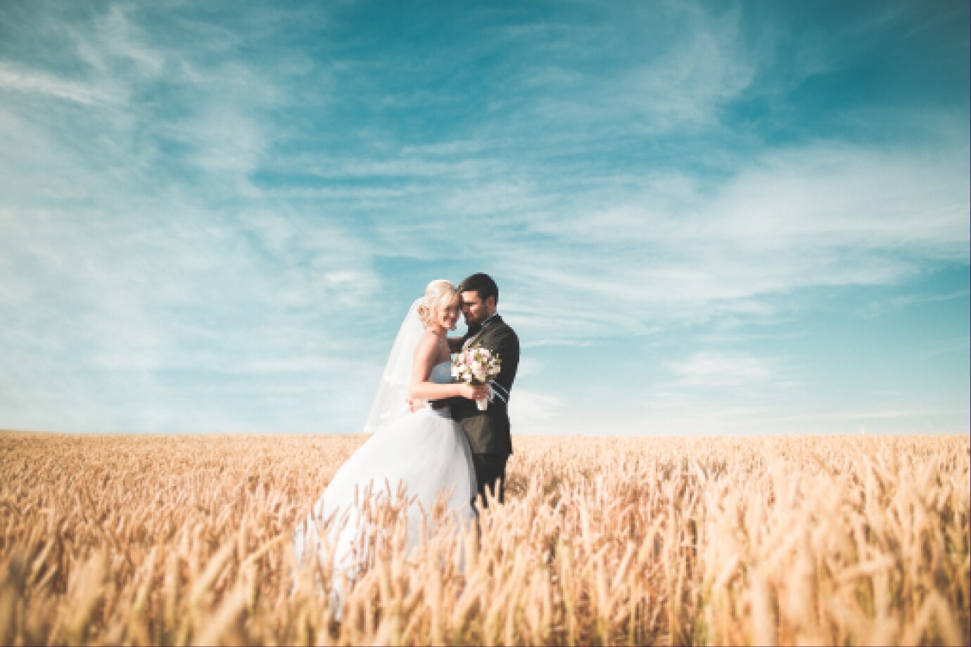 PK wedding wheat